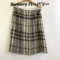 美品】Burberry バーバリー　スカート　ノバチェック 46 大きめ