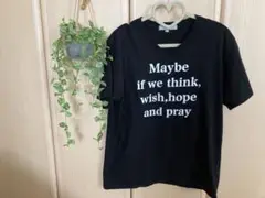【美品】Tシャツ　Mサイズ　黒　メンズ