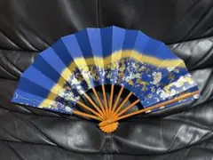 扇子　29cm 金暈し流水　金銀千切箔　舞扇子　舞踊　大衆演劇　着物　和装　小物