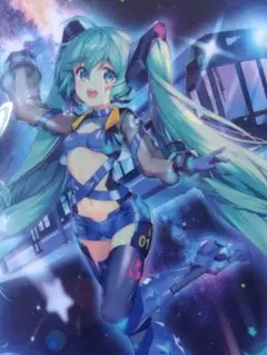 【新品未開封】アーバンフライヤー×初音ミク クリアファイル【千葉都市モノレール】