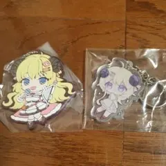 【ホロライブ】角巻わため ラバーストラップ アクリルキーホルダー