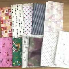 【used】ハギレ 生地 11種類 まとめ売り