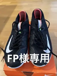 Nike Zoom テニスシューズ ブラック/レッド HC 26cm