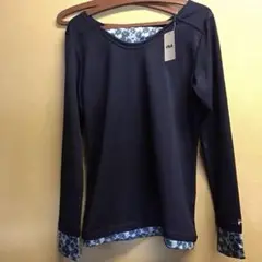 FILA FH2099 ネイビー 長袖Tシャツ M