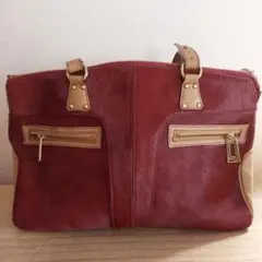 ADMJ ハラコレザーハンドバッグ