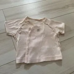 petit main シャツ肌着 50サイズ 薄いピンク