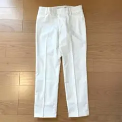 セブンアイディーコンセプト 白 クロップドパンツ S