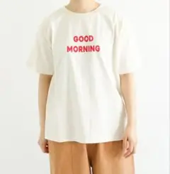 【新品タグ付】サマンサモスモス　ロゴプリントアソートTシャツ　キナリ
