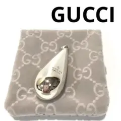 GUCCI グッチ SV シルバー ティアドロップ ネックレストップのみ