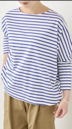 【BEARDSLEY ボーダーカットソー】新品未使用