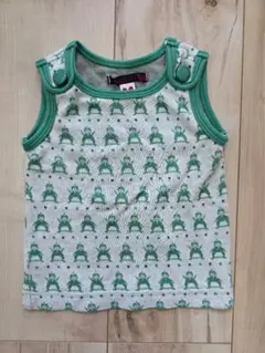 カエルプリント タンクトップ 95cm未満
