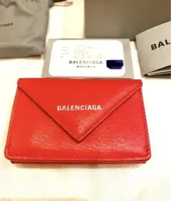 BALENCIAGAバレンシアガペーパーミニウォレット財布ミニ財布ちいさいふ