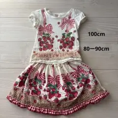 シャーリーテンプルいちごバスケット　上下セット