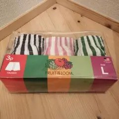 FRUIT OF THE LOOM トランクス 3枚セット Lサイズ