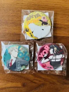 SPY×FAMILY ＵＳＪ限定キャラクター缶バッジセット