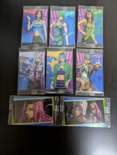 ジョジョの奇妙な冒険 ウェハースカード8枚