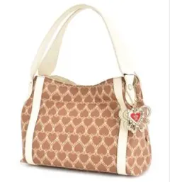 ♡美品♡アナスイ/ANNA SUI/ビーハート 2wayトートバッグ/蝶/