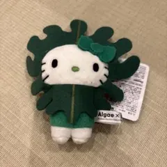 キティ マスコットキーホルダー ワカメ 藻キティ 大阪関西万博 万博 EXPO