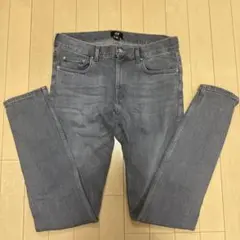 H&M スキニーデニム ライトグレー US32/30