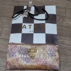 ★最終お値下げ★ ATAO 長財布 蛇柄 L字