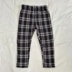 チェック柄ズボン 100cm