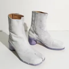 美品✨Maison Margiela 足袋ブーツ　ペンキ柄　付属品完備 美品✨Maison Margiela 足袋ブーツ ペンキ柄 付属品完備 - メルカリ