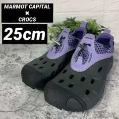 クロックスマーモット MARMOT CAPITAL × CROCS W10 M8 マーモット×クロックス、アーカイブモデルをベースにした