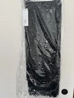 risley スパンコール　スカート　ブラック