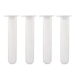 スナップ キャップ 付き10個15ml プラスチック 遠心 分離管