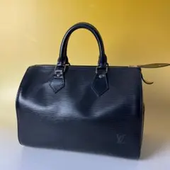 LOUIS VUITTON 美品 黒 エピ スピーディ ハンドバッグ ヴィトン