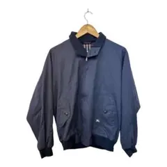 Burberry　ネイビー　ジャケット　ハリントン