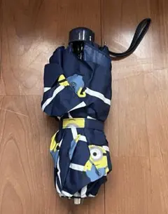 ミニオン 折りたたみ傘 ネイビー