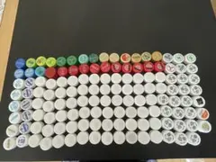 洗浄済 ペットボトルキャップ156個セット