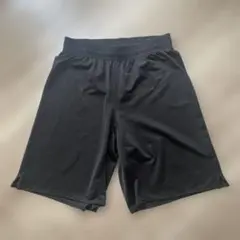 X-TEAM SPORTS ブラック ハーフパンツ Oサイズ