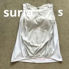 suria スリアライトグレー タンクトップ S