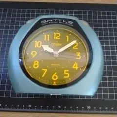 【ジャンク品】CITIZEN 置き時計 目覚まし時計「4RA434」／送料込