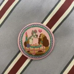 ディズニー刺繍缶バッジ