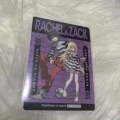 殺戮の天使　ポップアップストア レイチェル　ザック　クリアカード　特典