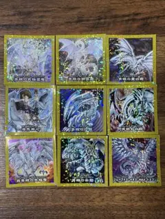 ブルーアイズ ホワイトドラゴン　ブルーアイズハワイ味　ハイチュウ　シール　青眼の