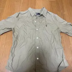 POLO SPORT ボタンダウンシャツ 9号 オリーブグリーン