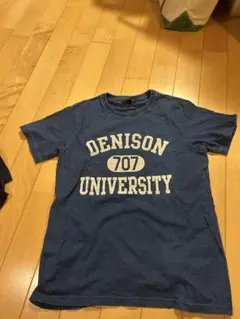 DENISON UNIVERSITY 707 Tシャツ ネイビー メンズM
