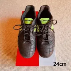 サッカー LOTTO ロット ジュニア トレーニングシューズ 24cm