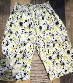 【新品】スプラッタープリント ハーフパンツ 150