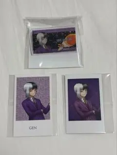 ドクターストーン　あさぎりゲン　原画展　マルイカラースーツver.
