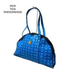 MCM TISA FENOMENON レザー ボストンバッグ ドーム型バック