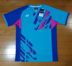 バドミントンユニフォームふたば未来学園背面入り ヨネックスバドミントンウェアユニフォームふたば未来学園