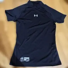 キッズ　UNDER ARMOUR ブラック アンダーシャツ YXL