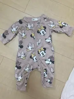 H&M ミニーマウス柄ロンパース