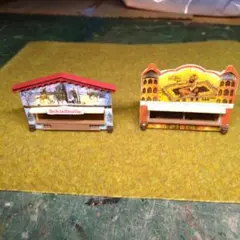 Nゲージ FALLER 遊園地売店２棟セット