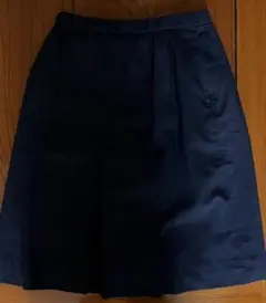 制服　プリーツスカート　裏地付き　大きなサイズ